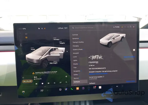 2024 Tesla Cybertruck All-Wheel Drive z USA, uszkodzony, nr VIN 7G2CEHED9RA010270